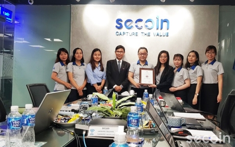 Văn phòng Secoin Sài Gòn vinh dự đón nhận chứng chỉ thực hành tốt 5S